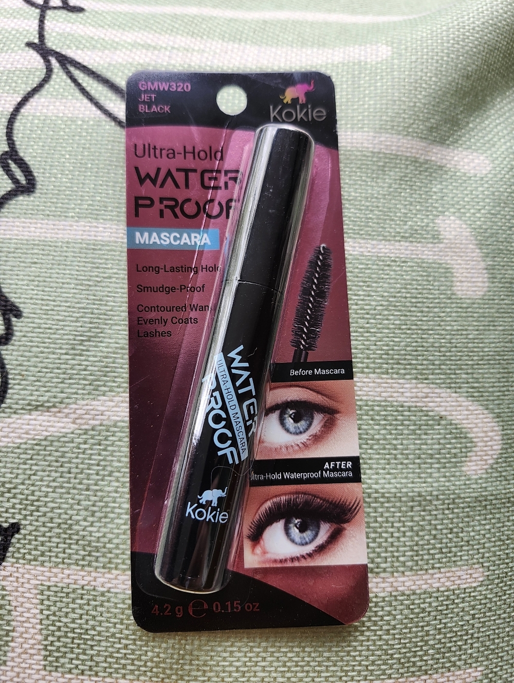 Kokie Ultra-Hold Waterproof Mascara - Jet Black